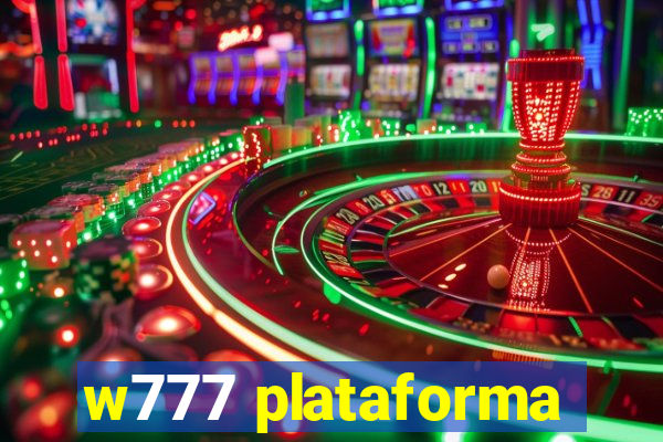 w777 plataforma